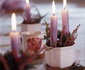 Блики пламени – свечи в Вашем доме 
