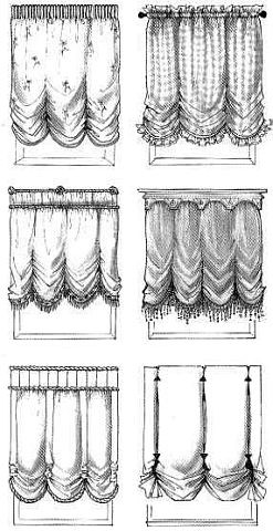 	Дизайн штор для спальни: основные разновидности материала	