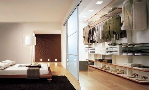 	Дизайн спальни с гардеробной: выбор расположения, формы, определение размеров	