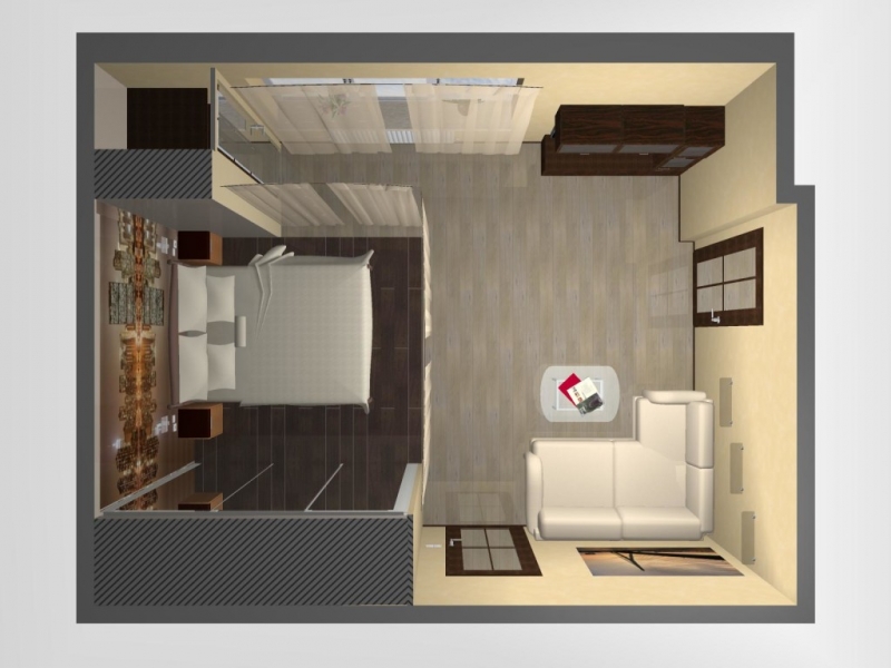 	Гостиная, совмещенная со спальней: дизайн, варианты интерьеров, рекомендации	