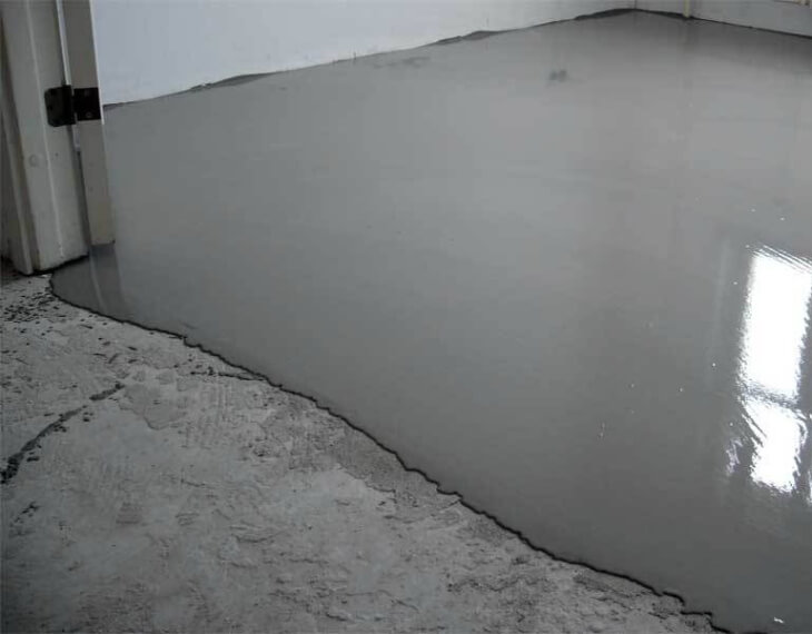 Различная шпаклевка для бетонного пола под покрытие и плитку